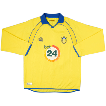 2006-07 Leeds United Away L/S Shirt - 6/10 - (L)