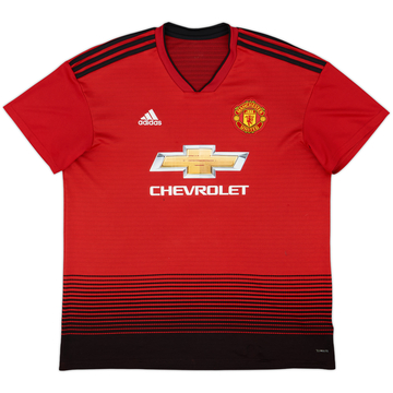 2018-19 Manchester United Home Shirt - 5/10 - (XXL)