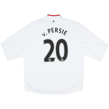 2012-14 Manchester United Away L/S Shirt v.Persie #20 - 7/10 - (XL)