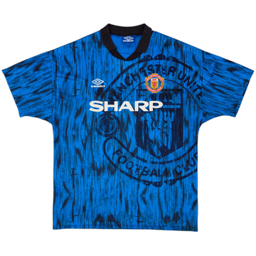 1992-93 Manchester United Away Shirt - 7/10 - (L)