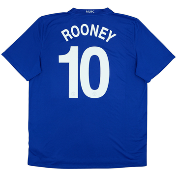 2008-09 Manchester United Third Shirt Rooney #10 - 6/10 - (XL)