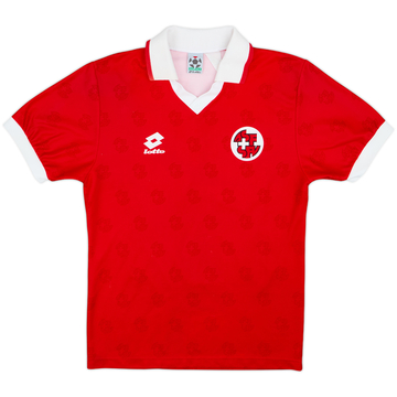 Camiseta de local de Suiza 1994-96 #10 - 8/10 - (XL Niños)