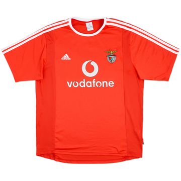 2003-04 Benfica Camiseta de Local - 5/10 - (XL)