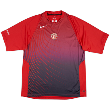 2006-07 Manchester United Nike Training Shirt - 8/10 - (L)