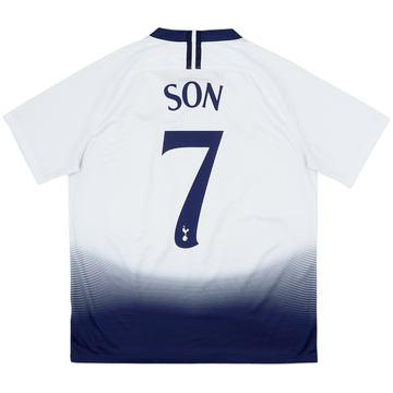2018-19 Tottenham Home Shirt Son #7 - 6/10 - (L)