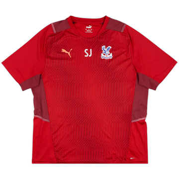 2020-21 Crystal Palace Staff Issue Puma Training Shirt SJ - 8/10 - (XXL)