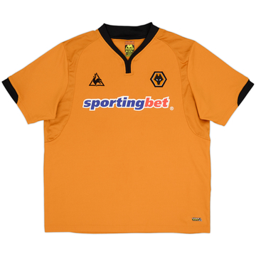 2009-10 Wolves Home Shirt - 8/10 - (XL)