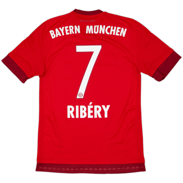 2015-16 Bayern Munich Home Shirt Ribery #7 - 7/10 - (S)