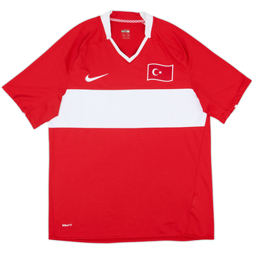 2008-10 Turkey Home Shirt - 9/10 - (M)