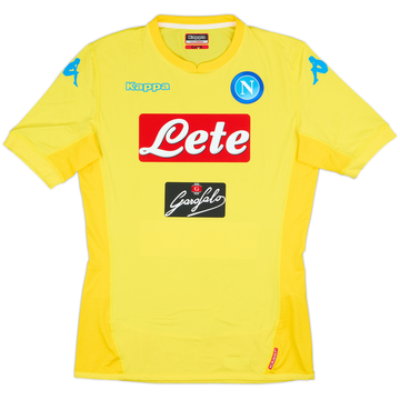 2017-18 Napoli Authentic Away Shirt - 9/10 - (XXL)