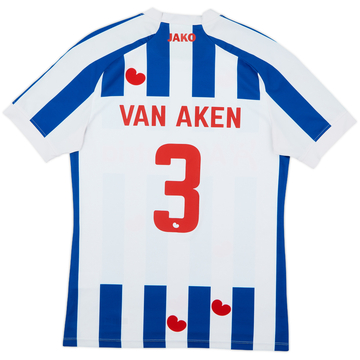 2021-22 Heerenveen Home Shirt Van Aken #3 - 8/10 - (M)