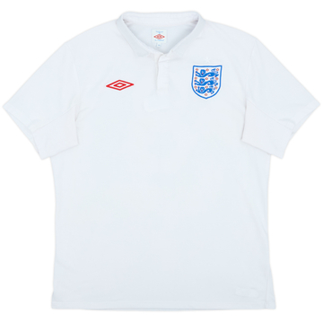 2009-10 England Home Shirt #8 - 7/10 - (L)