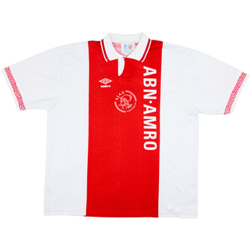 1991-93 Ajax Camiseta Local - 8/10 - (XXL)