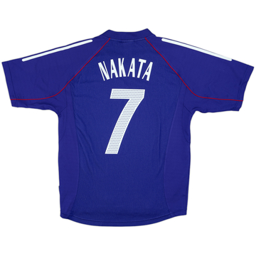 2002-04 Japan Home Shirt Nakata #7 - 8/10 - (M)