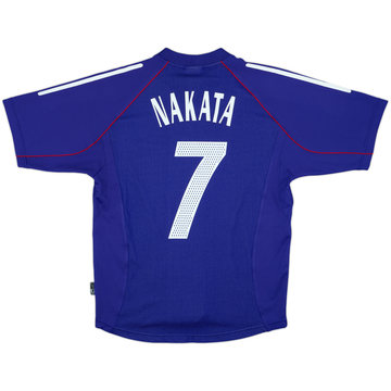 2002-04 Japan Home Shirt Nakata #7 - 8/10 - (M)
