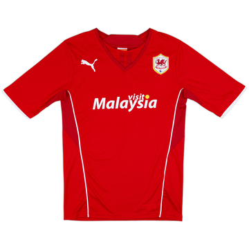 2013-14 Cardiff Home Shirt - 6/10 - (S)