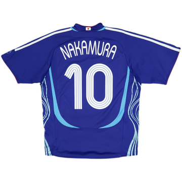 2006-08 Japan Home Shirt Nakamura #10 - 8/10 - (M)