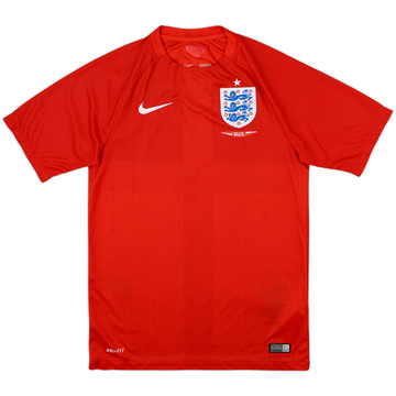Camiseta de visitante de England 'Brazil' 2014-15 - 9/10 - (S)
