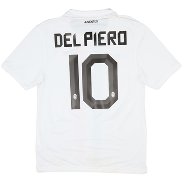 2010-12 Juventus Away Shirt Del Piero #10 - 6/10 - (M)