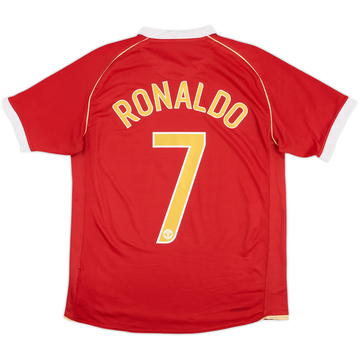 2006-07 Manchester United Camiseta Local Ronaldo #7 - 6/10 - (M)