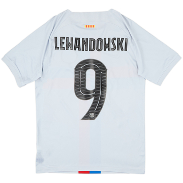 2022-23 Barcelona Third Shirt Lewandowski #9 - 10/10 - (S)