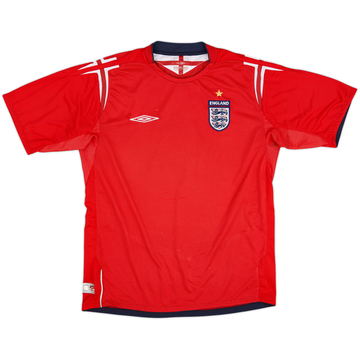 2004-06 England Camiseta de Visitante - 5/10 - (L)