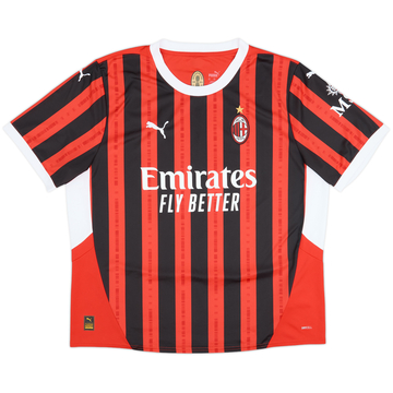 2024-25 AC Milan Home Shirt - 8/10 - (XXL)