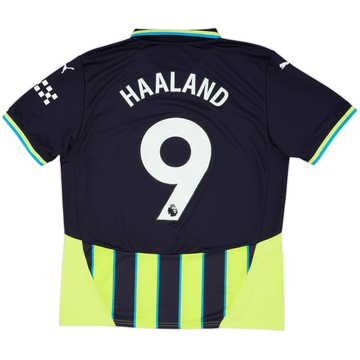 2024-25 Manchester City Away Shirt Haaland #9 - 10/10 - (L)