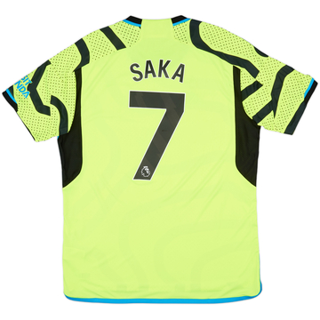 2023-24 Arsenal Away Shirt Saka #7 - 8/10 - (L)