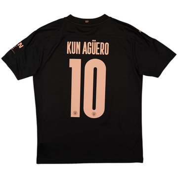 2020-21 Manchester City Away Shirt Kun Aguero #10 - 10/10 - (M)
