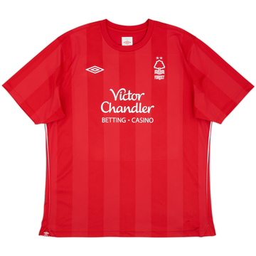 2010-11 Nottingham Forest Home Shirt - 9/10 - (XL)