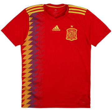 2018-19 Spain Home Shirt - 7/10 - (S)