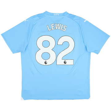 Camiseta de local del Manchester City 2023-24 Lewis #82 - 10/10 - (XL)