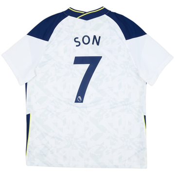 2020-21 Tottenham Home Shirt Son #7 - 10/10 - (XL)