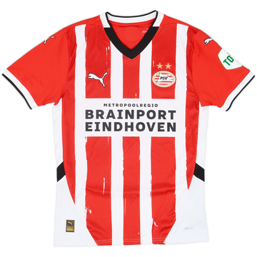 2024-25 PSV Home Shirt - 10/10 - (S)
