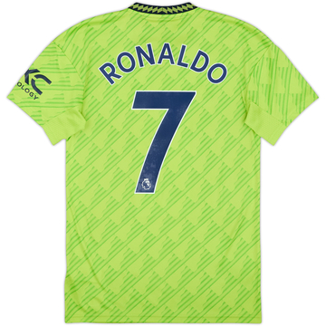 Camiseta de la tercera equipación del Manchester United 2022-23 Ronaldo #7 - 7/10 - (XS)