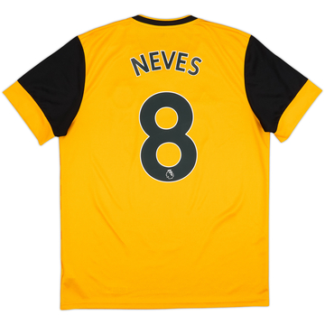 2020-21 Wolves Home Shirt Neves #8 - 8/10 - (L)