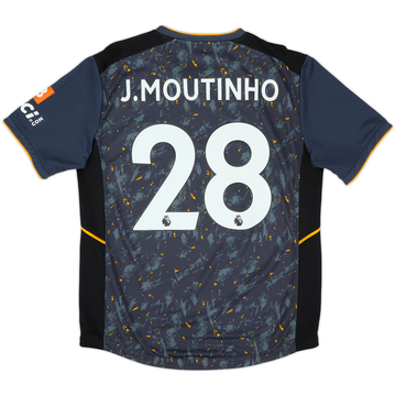 2021-22 Wolves Away Shirt J.Moutinho #28 - 9/10 - (L)