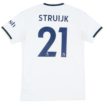 2022-23 Leeds United Home Shirt Struijk #21 - 7/10 - (S)