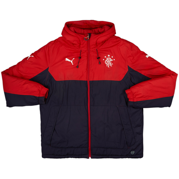 2016-17 Rangers Puma Padded Bench Coat - 8/10 - (XL)