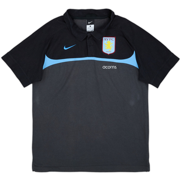 2010-11 Aston Villa Nike Polo Shirt - 8/10 - (L)