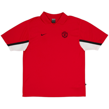 2003-04 Manchester United Nike Training Shirt - 9/10 - (L)