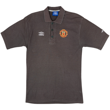 1996-97 Manchester United Umbro Polo Shirt - 5/10 - (XL)