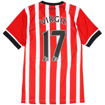 2016-17 Southampton Home Shirt Virgil #17 - 8/10 - (S)