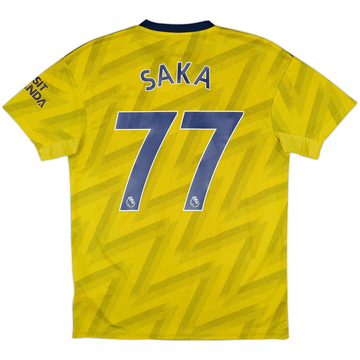 Camiseta de visitante del Arsenal 2019-20 Saka #77 - 5/10 - (M)