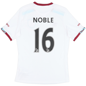 2016-17 West Ham Away Shirt Noble #16 - 8/10 - (M)