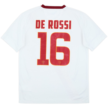 2014-15 Roma Away Shirt De Rossi #16 - 7/10 - (M)