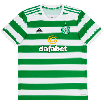 2021-22 Celtic Home Shirt - 9/10 - (L)