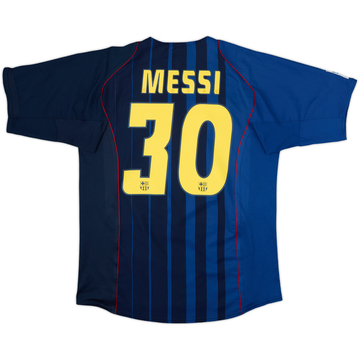 2004-05 Barcelona Away Shirt Messi #30 - 8/10 - (L)