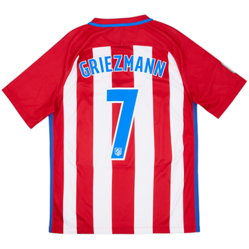 2016-17 Atletico Madrid Home Shirt Griezmann #7 - 8/10 - (M)